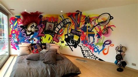 Como Fazer Um Tema De Graffiti Para Um Quarto Adolescente
